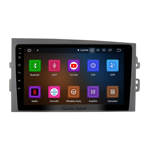 Para JAC GEERFA A5W/K5/K7 LHD 2020 Rádio Android 13.0 HD Touchscreen 9 polegadas com AUX Bluetooth Sistema de Navegação GPS Carplay suporte 1080P Vídeo