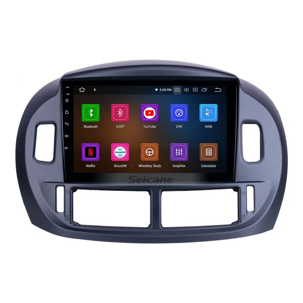 Tela sensível ao toque HD de 9 polegadas para 2002 2003 2004 2005 2006 TOYOTA ESTIMA/ ACR30 (RHD) Rádio Android 13.0 Sistema de navegação GPS Bluetooth WIFI Carplay suporte DSP OBD2