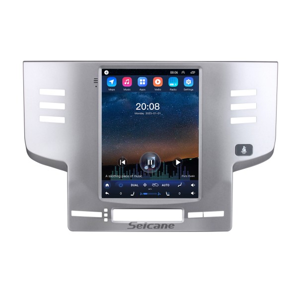 9,7 polegadas android 10.0 para 2008-2009 Toyota Reiz rádio sistema de navegação gps com hd touchscreen suporte bluetooth carplay tpms