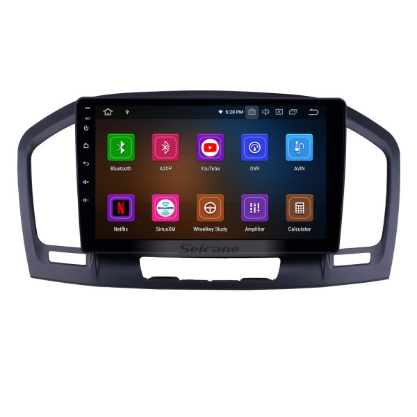 Rádio OEM Android 13.0 de 9 polegadas para 2009-2013 Buick Regal Bluetooth Wifi HD Touchscreen Música GPS Navigation Carplay suporte DAB + Câmera retrovisor