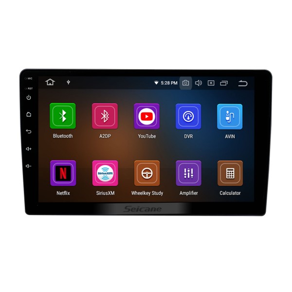 Android de 9 polegadas 13.0 para TOYOTA COASTER 2013-2015 Sistema de navegação GPS por rádio com HD Touchscreen Bluetooth Carplay compatível com OBD2