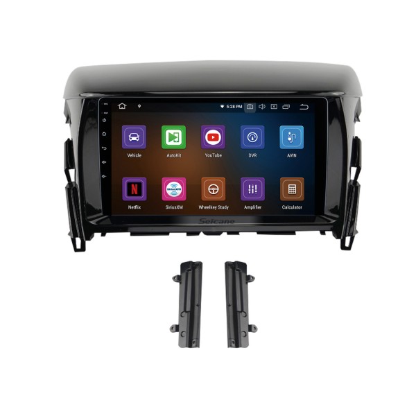 9 polegadas Android 13.0 para 2018-2019 MITSUBISHI ECLIPSE GPS Navegação Rádio com Bluetooth HD Touchscreen suporte TPMS DVR Carplay câmera DAB +