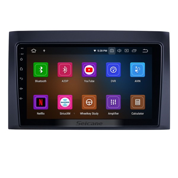 Tela sensível ao toque HD de 9 polegadas para 2008 2009 2010 2011 Isuzu D-Max Radio Android 13.0 Sistema de navegação GPS Bluetooth WIFI Carplay suporte DSP