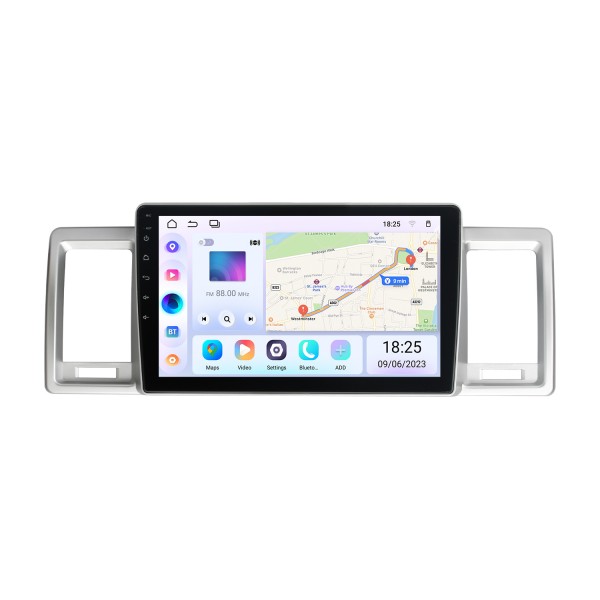 Android 14.0 de 9 polegadas para 2015 2016 2017-2022 Sistema de navegação GPS estéreo Ford TRANSIT com suporte para tela de toque Bluetooth Câmera retrovisora
