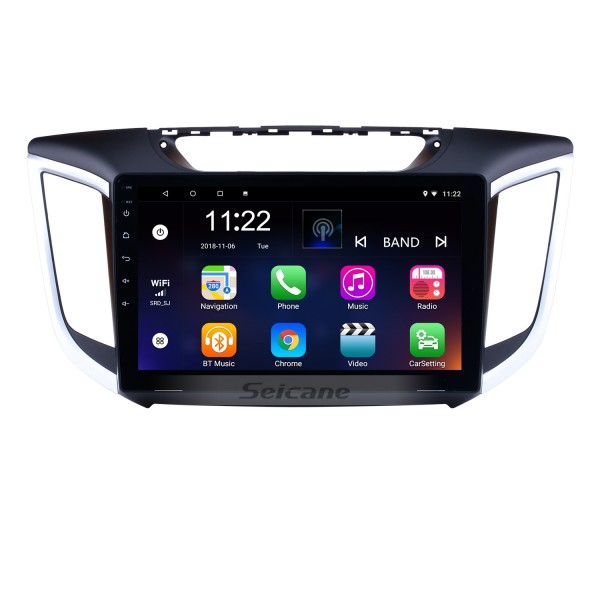 2014 2015 Hyundai IX25 Android 13.0 10.1 polegadas HD touchscreen Rádio GPS Navi USB Bluetooth WIFI OBD2 Espelho Link Retrovisor câmera