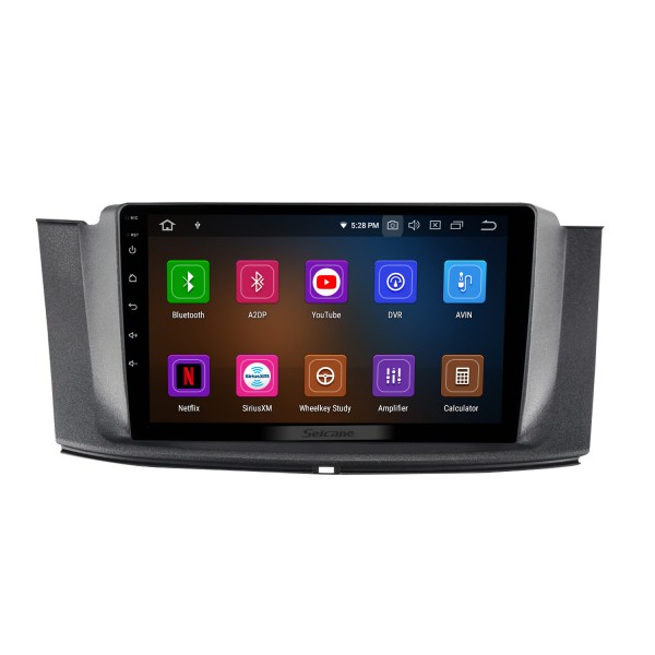 OEM 9 polegadas android 13.0 para 2015-2017 geely borui sistema de navegação gps de rádio com hd touchscreen suporte bluetooth carplay obd2 dvr tpms