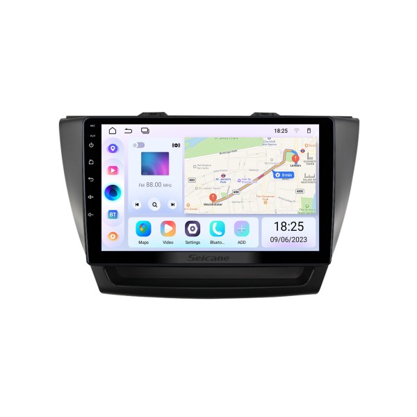 Android 14.0 de 10,1 polegadas para 2018 2019 ROEWE Ei5 sistema de navegação GPS estéreo com suporte para tela de toque Bluetooth Câmera retrovisora