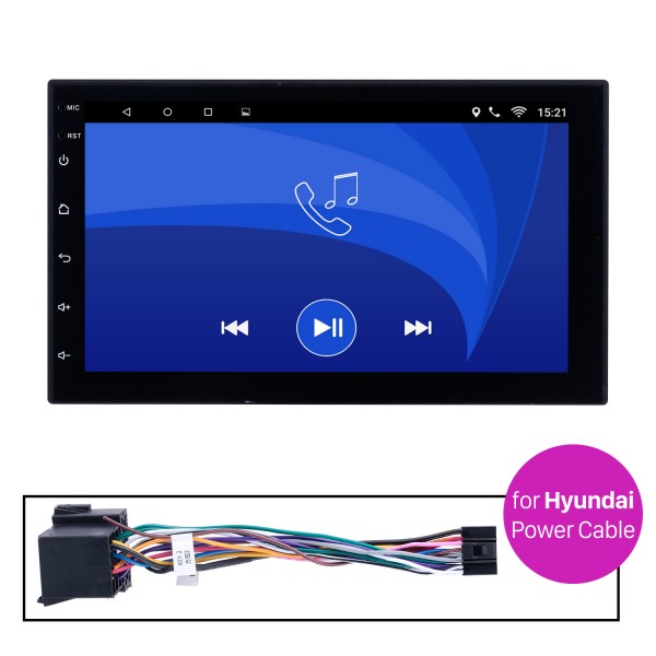 Car Radio Stereo Head Unit Power Cables For Hyundai For Model H605E