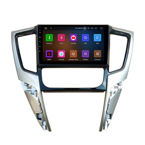 Rádio OEM Android 13.0 de 9 polegadas para 2019 MITSUBISHI TRITON L200 Bluetooth HD Touchscreen Suporte de navegação GPS Carplay Câmera traseira SWC DSP