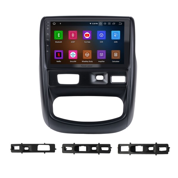 OEM Android 13.0 para 2012 Renault Duste Rádio com Bluetooth 9 polegadas HD Touchscreen Sistema de Navegação GPS Carplay suporte DSP