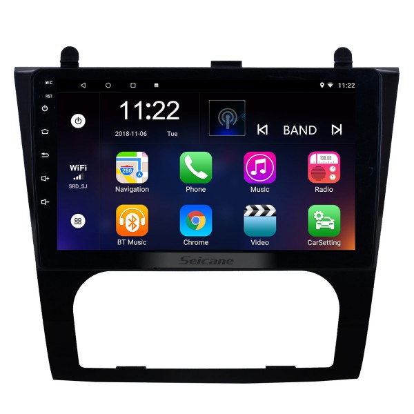 Android 14.0 9 polegadas hd touchscreen rádio de navegação gps para 2008-2012 nissan teana altima (mt) auto a/c com wi-fi usb bluetooth suporte swc câmera retrovisor obd dvr