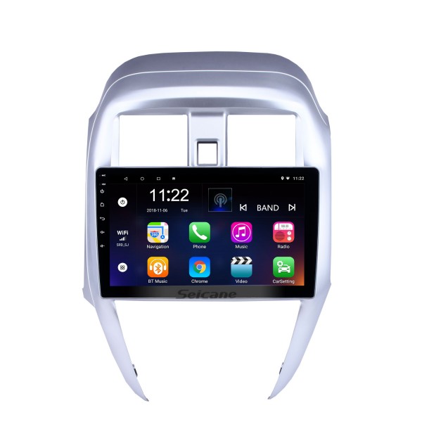 Android 13.0 10.1 Polegada 2015 Nissan Old Sunny GPS Navigation HD Touchscreen Radio com Bluetooth WIFI USB AUX suporte Câmera Retrovisor DVR Controle do Volante