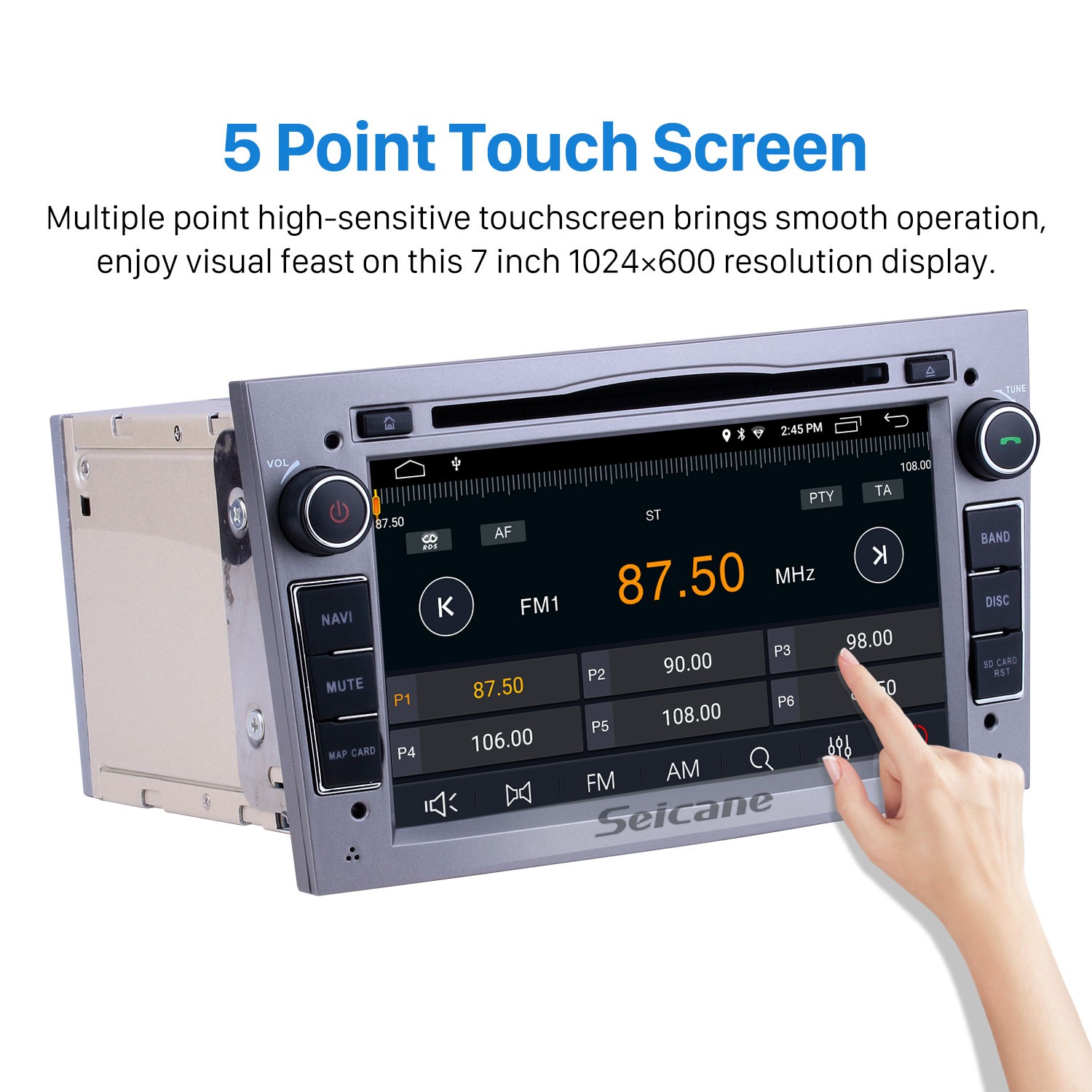 Android 10.0 no Dash GPS Radio Aftermarket Stereo para ...