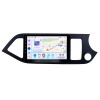 Reprodutor multimídia android 14.0 para 2011-2014 kia picanto manhã rhd 9 polegadas hd touchscreen rádio wifi obd2 bluetooth sistema de navegação gps espelho link dvr câmera de backup tv usb hd 1080 p vídeo controle de volante