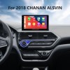 9 polegadas android 13.0 para 2018 chanan alsvin gps navegação rádio com bluetooth hd touchscreen suporte tpms dvr carplay câmera dab +