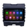 HD Touchscreen 10,1 polegadas Android 13.0 para 2007-2010 Ford Mondeo Zhisheng Manual A/C Rádio GPS Sistema de Navegação Bluetooth Carplay suporte Câmera de segurança