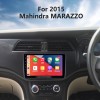 9 polegadas Android 13.0 para 2015 Mahindra MARAZZO sistema de navegação GPS estéreo com Bluetooth OBD2 DVR HD tela sensível ao toque câmera retrovisor