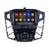 Para 2011 2012 2013 ford focus 1024*600 touchscreen android 12.0 rádio dvd sistema de navegação gps com link de espelho bluetooth obd2 dvr câmera retrovisor 1080 p 4g wifi controle volante câmera retrovisor