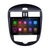 10.1 polegada Android 12.0 Rádio para 2011-2014 Nissan Tiida Auto A / C Bluetooth HD Touchscreen Navegação GPS Carplay suporte USB TPMS DAB + DVR