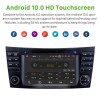 7 polegadas Mercedes Benz CLK W209 HD Touchscreen Android 11.0 Navegação GPS Rádio Bluetooth Carplay Música USB Suporte AUX TPMS DAB + Link de espelho