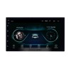 Android Rádio Universal Player Multimídia de Navegação GPS 7 polegadas HD tela sensível ao toque Bluetooth USB Carplay Controle de Volante