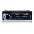 Universal Single Din Audio Bluetooth Handsfree Calls MP3 Player Car FM Stereo Radio com saída de 4 canais USB SD Controle remoto Aux