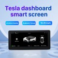 Para 2019 2020 2021 2022 Tesla Modelo 3 Modelo Y Android Rádio do Carro Tela de Toque Painel do Carro com Carplay Android Auto Sistema de Navegação GPS