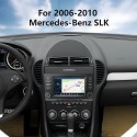 Para 2006 2007 2008-2010 Mercedes-Benz SLK Rádio Carplay Android 14.0 HD Touchscreen 7 polegadas Navegação GPS com suporte Bluetooth WIFI Controle de volante 