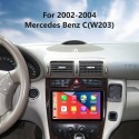 10,1 polegadas Android 14.0 para Mercedes Benz Series W203 2002-2004 Sistema de navegação GPS por rádio com tela sensível ao toque HD com suporte para Bluetooth Carplay OBD2