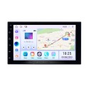 Universal 7 polegadas Android 13.0 Double DIN Touchscreen Rádio para Toyota Hyundai Kia Nissan Volkswagen Suzuki Honda com sistema de navegação GPS suporte Bluetooth Música Câmera de visão traseira