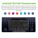 7 polegadas Android 11.0 Radio para 1996-2003 BMW X5 E53 Bluetooth Wifi HD Touchscreen Navegação GPS Carplay suporte USB TPMS Mirror Link