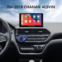 9 polegadas Android 13.0 para 2018 CHANAN ALSVIN sistema de navegação GPS estéreo com Bluetooth OBD2 DVR HD tela sensível ao toque câmera retrovisora