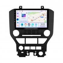 9 polegadas Android 14.0 HD Touchscreen para 2015-2018 Ford Mustang Radio GPS Navigation System com WIFI Bluetooth suporte Carplay Volante Controle DVR OBD2