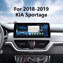 Android 12.0 HD Touchscreen 12.3 polegadas para 2018-2019 KIA Sportage Rádio Sistema de navegação GPS com suporte Bluetooth Carplay