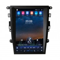 12,1 polegadas Android 10.0 HD Touchscreen GPS Navigation Radio para 2013-2018 Ford Mondeo Fusion MK5 com Bluetooth Carplay suporte TPMS AHD Camera