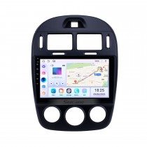 10.1 polegada hd touchscreen android 13.0 gps rádio de navegação para 2017-2019 kia cerato manual a / c com bluetooth apoio aux carplay controle de volante