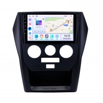 Android 14.0 9 polegadas touchscreen GPS navegação rádio para 2015 mahindra Scorpio manual a/c com bluetooth usb wifi suporte carplay swc câmera traseira