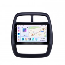9 polegada Android 14.0 GPS Rádio de Navegação para 2012-2017 Renault Kwid com Bluetooth USB HD Touchscreen suporte Carplay DVR OBD