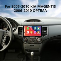 9 polegadas Android 13.0 para 2005-2010 KIA MAGENTIS 2006-2010 OPTIMA GPS Navegação Rádio com Bluetooth HD Touchscreen suporte TPMS DVR Carplay câmera DAB +