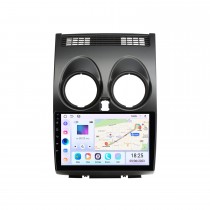 2005-2018 nissan qashqai 9 polegadas android 14.0 bluetooth rádio para navegação gps bluetooth música bluetooth suporte usb carplay dvr wifi obd2 dvr controle de volante