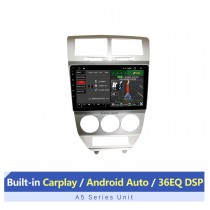 Android 12.0 de 9 polegadas para 2007-2010 DODGE CALIBER sistema de navegação GPS estéreo com suporte a tela de toque Bluetooth câmera retrovisor