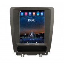 Carplay oem 9.7 polegadas android 10.0 para 2013-2014 ford mustang rádio android sistema de navegação gps automático com hd touchscreen bluetooth suporte obd2 dvr
