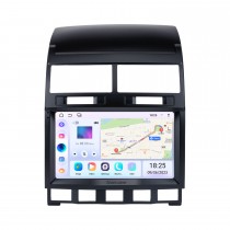 Tela sensível ao toque HD de 9 polegadas Android 13.0 para rádio de carro VW Volkswagen Touareg 2004-2010 com sistema de navegação GPS Bluetooth Carplay