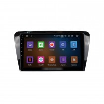 10,1 polegadas android 12.0 para 2013 skoda octavia gps navegação rádio com bluetooth hd touchscreen suporte tpms dvr carplay câmera dab +