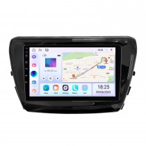 Para 2016 BAIC WEIWANG S50 SENOVA X65 Rádio Carplay Android 13.0 HD Touchscreen Sistema de navegação GPS de 10,1 polegadas com Bluetooth