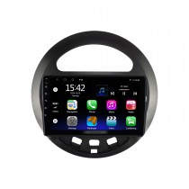 Android 13.0 de 9 polegadas para 2009 2010 2011 2012 2013-2016 Sistema de navegação GPS estéreo GEELY PANDA com suporte para tela sensível ao toque Bluetooth Câmera retrovisora