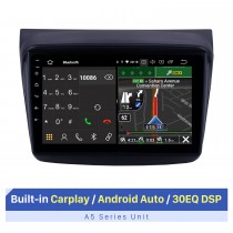 2010 MITSUBISHI PAJERO Sport / L200 / 2006 + Triton / 2008 + PAJERO Sport2 Montero Sport / 2010 + Pajero Dakar / 2008 + Challenger Android 10.0 9 polegadas Rádio de navegação GPS Bluetooth HD Touchscreen USB Carplay Música AUX suporte TPMS OBD2 TV digital