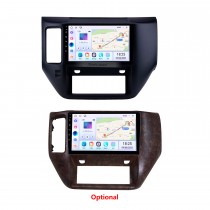 Android 14.0 9 polegadas HD Touchscreen GPS Navigation Radio para Nissan Patrol V 5 Y61 2004-2021 com suporte Bluetooth WIFI Carplay SWC