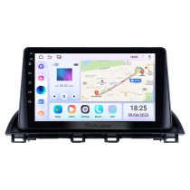 Android 13.0 HD Touchscreen de 9 polegadas para 2014 2015 2016 2017 MAZDA CX 4 Rádio Sistema de navegação GPS com suporte para Bluetooth Câmera traseira Carplay