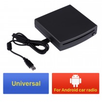 Alta Qualidade Universal External Android com tela de toque completa carro DVD interface USB especial